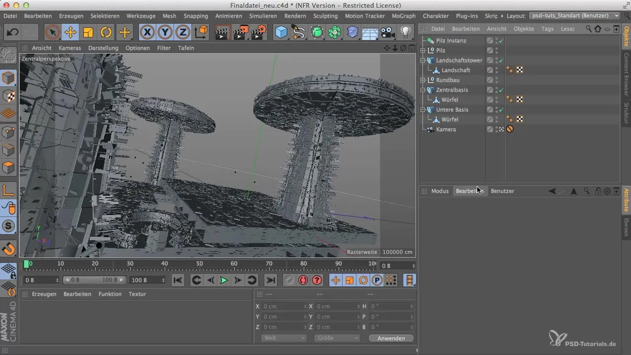 Фантазійні будівлі створювати за допомогою Cinema 4D