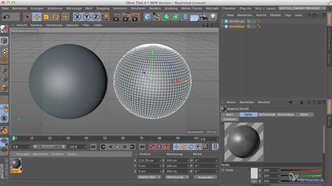 „Оптимальне структурування з Normalizer у Cinema 4D“
