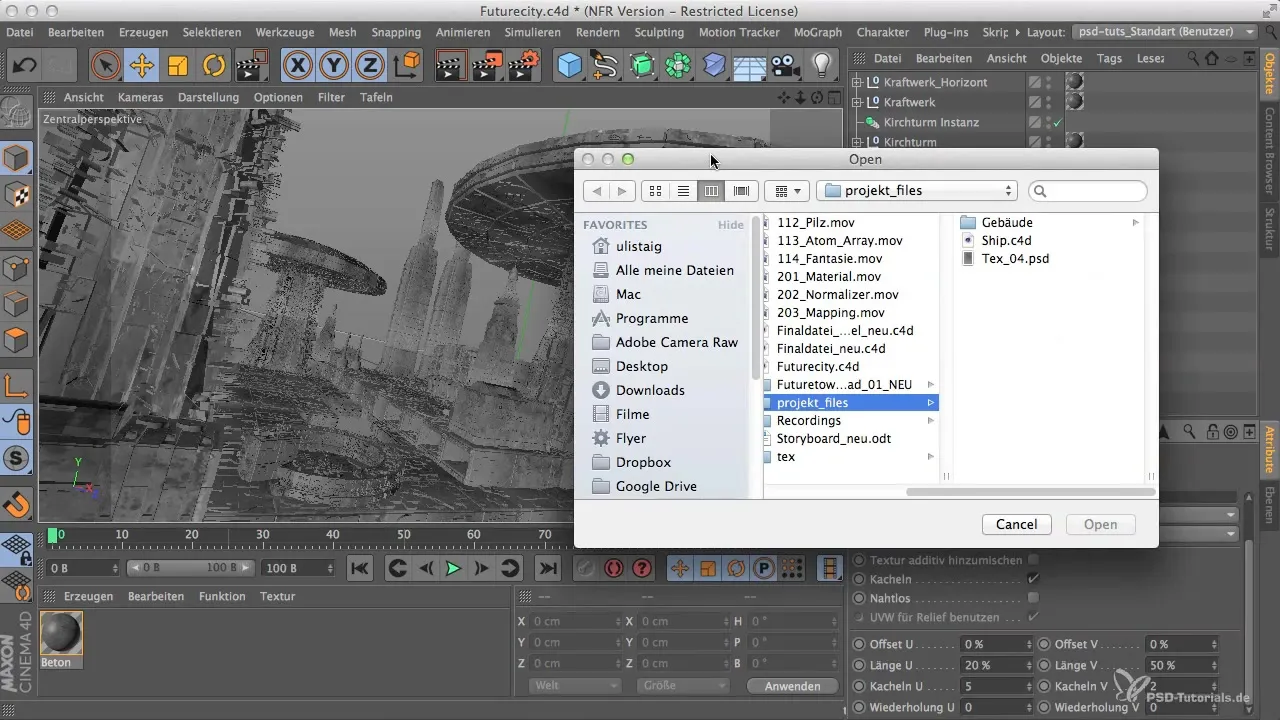 Ефективно інтегрувати Raumschiff у Cinema 4D