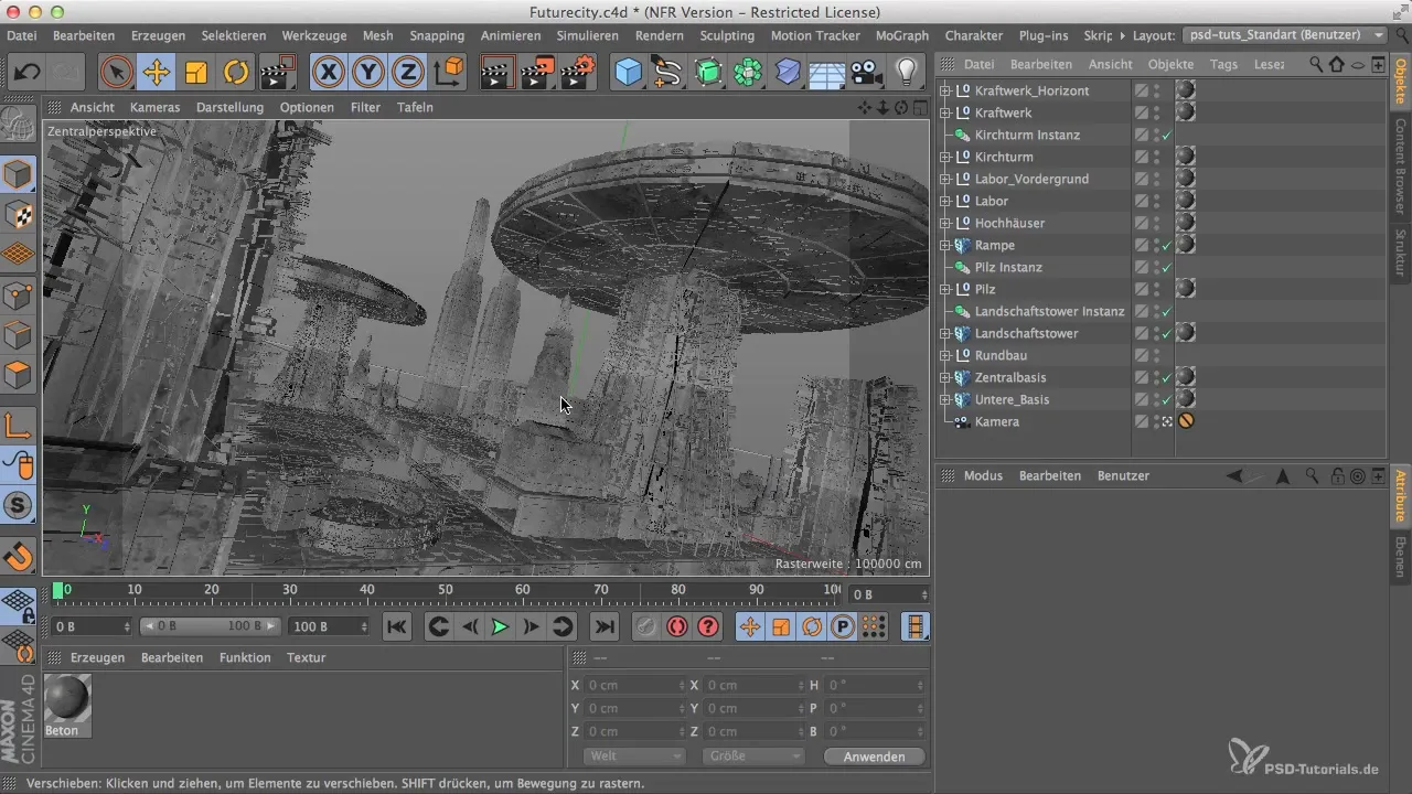 Ефективно інтегрувати Raumschiff у Cinema 4D
