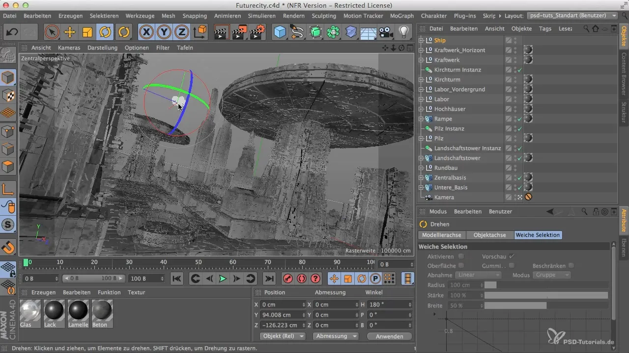 Ефективно інтегрувати Raumschiff у Cinema 4D