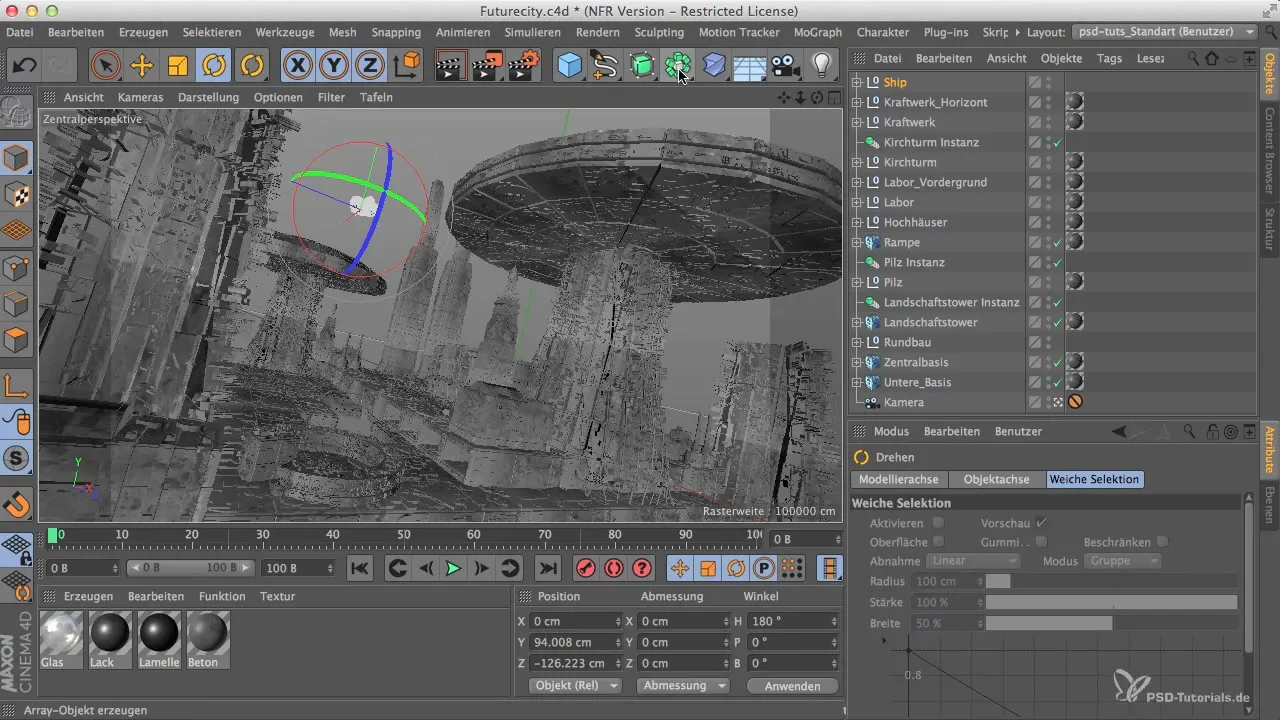 Ефективно інтегрувати Raumschiff в Cinema 4D