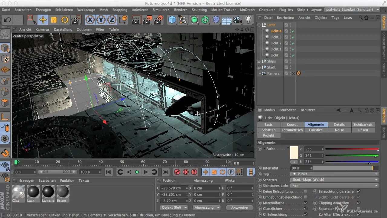 Оптимально використовувати фізичне небо в Cinema 4D
