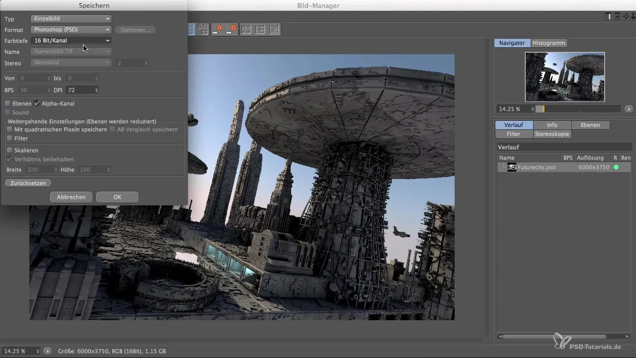 Cinema 4D та Photoshop: Ідеальне збереження та перевірка