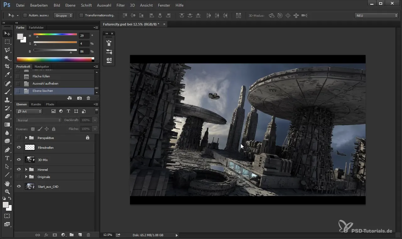 Атмосферні перспективи: Глибину в Photoshop створити