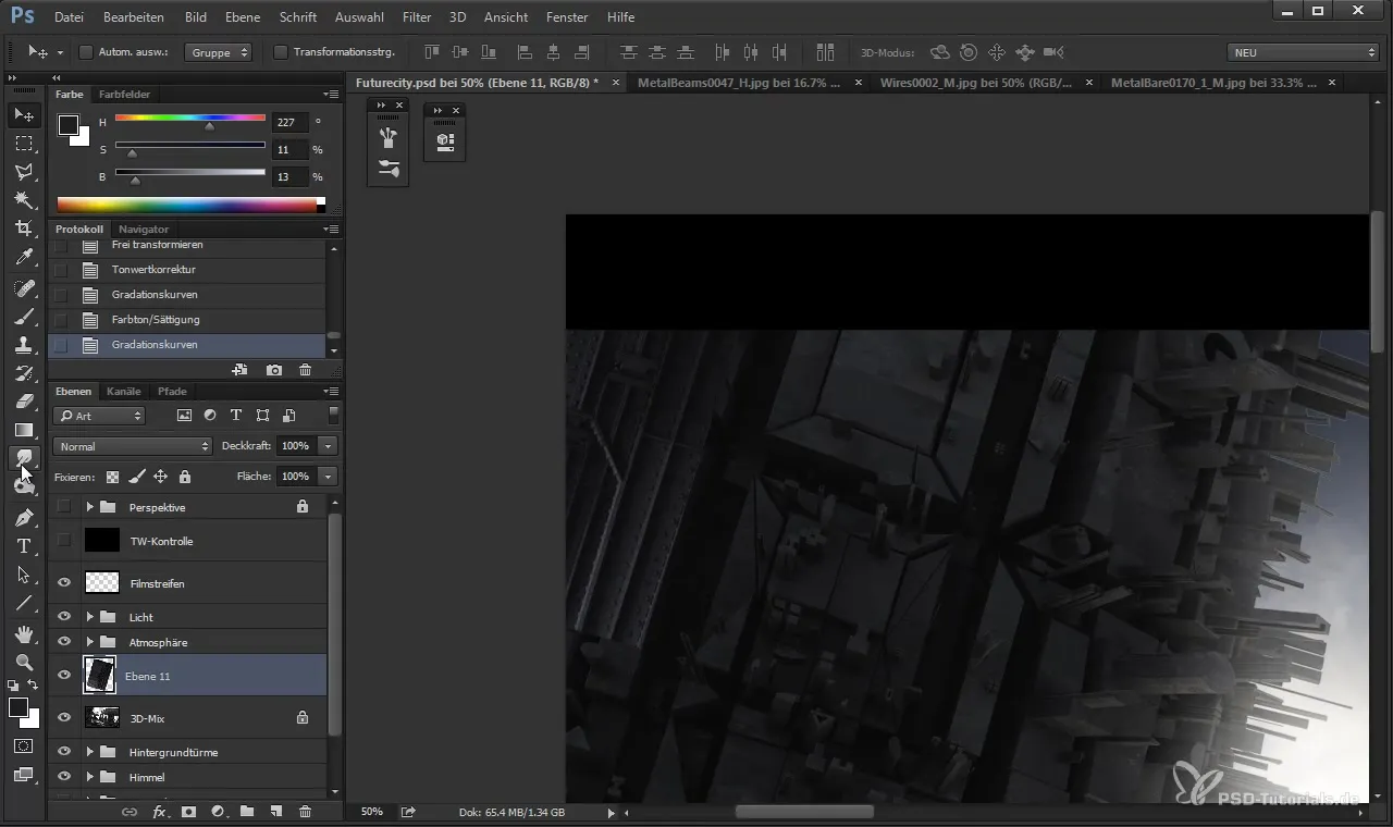 Професійно вставити Fotostrukturen у Photoshop