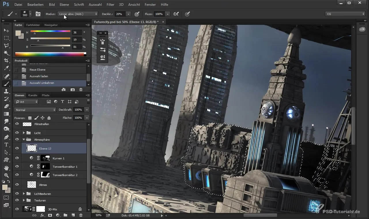 Додати атмосферні деталі в Cinema 4D та Photoshop