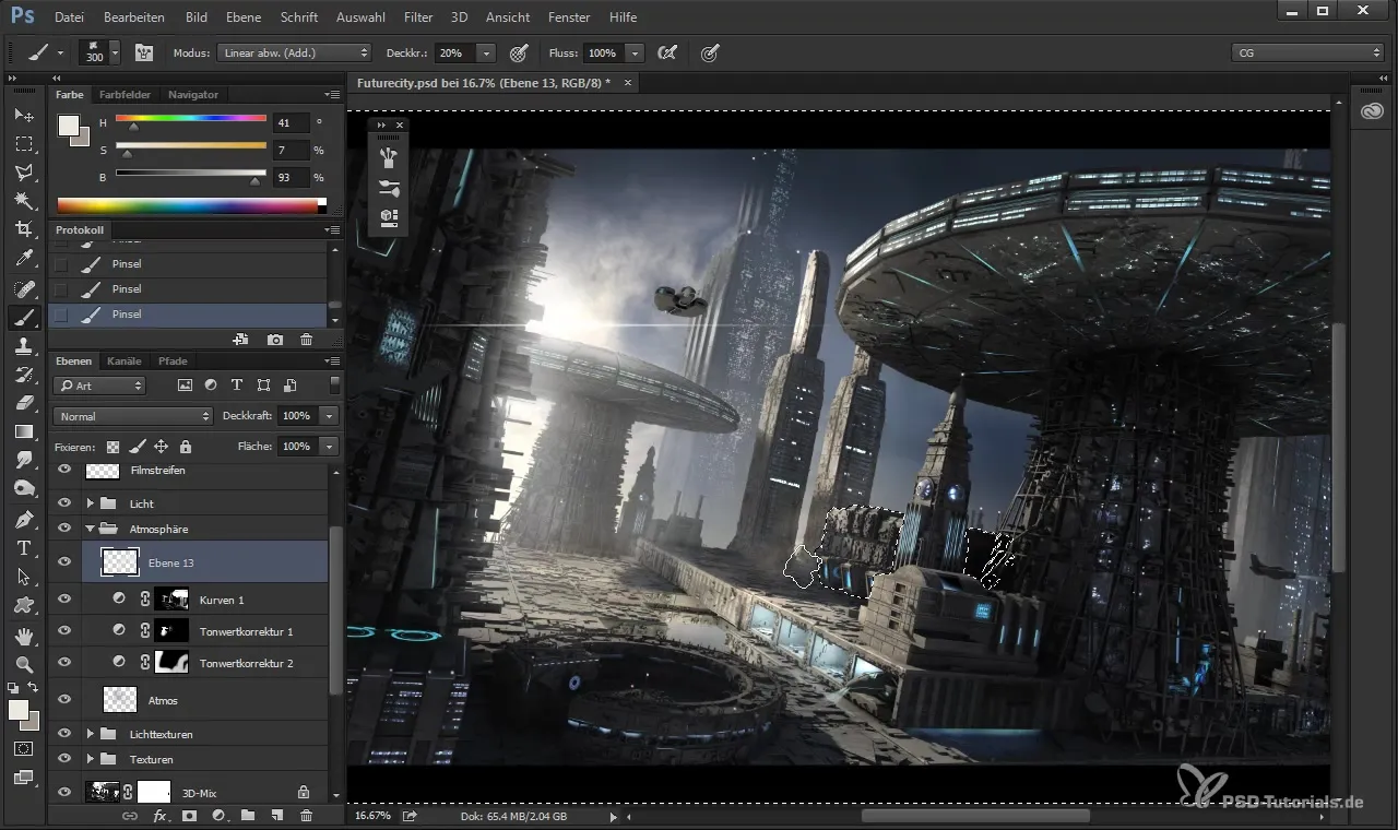 Додати атмосферні деталі в Cinema 4D та Photoshop