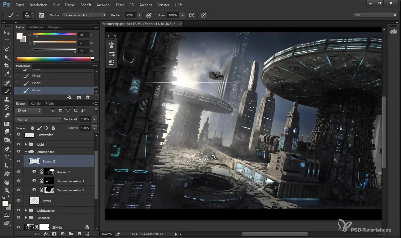 Додати атмосферні деталі в Cinema 4D та Photoshop