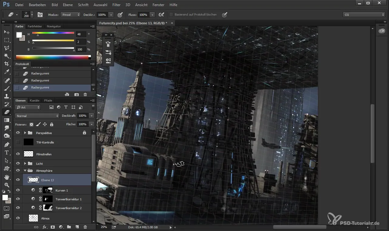 Додати атмосферні деталі в Cinema 4D та Photoshop