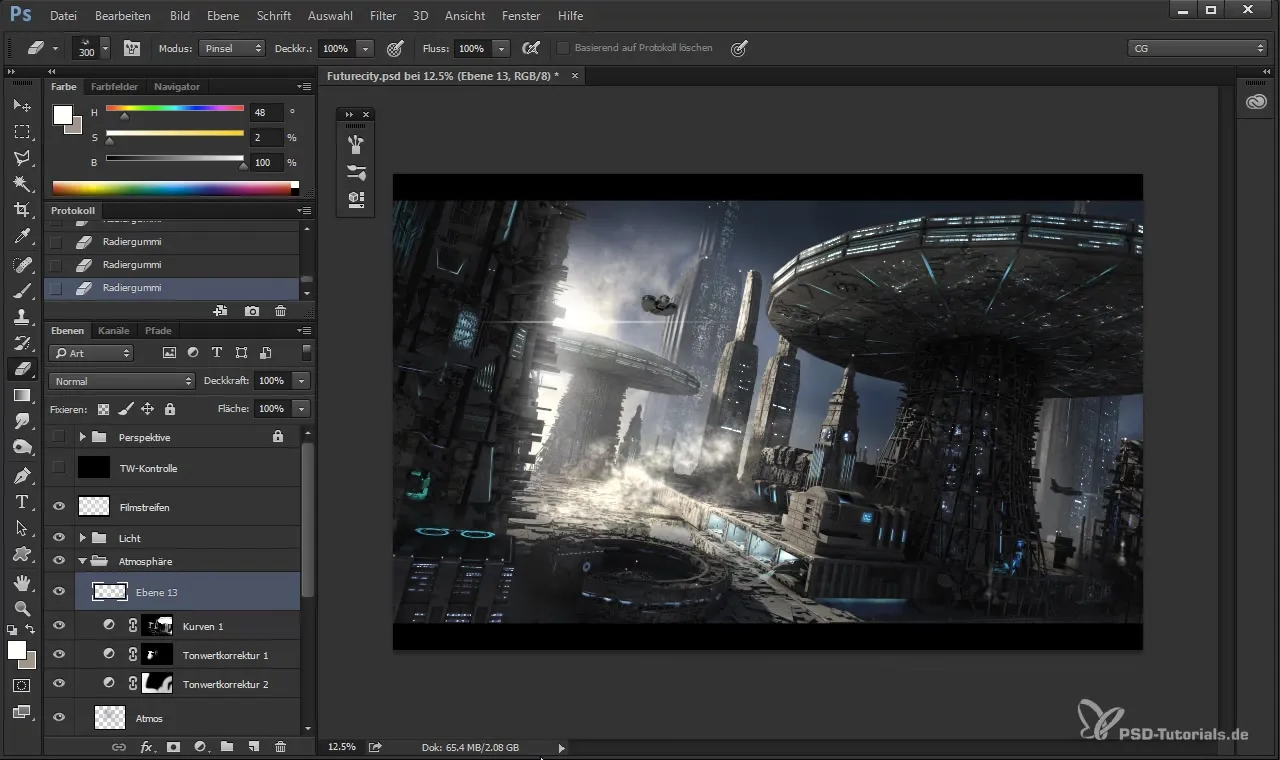 Додати атмосферні деталі в Cinema 4D та Photoshop