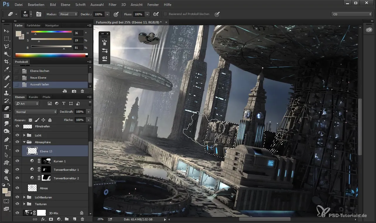 Додати атмосферні деталі в Cinema 4D та Photoshop