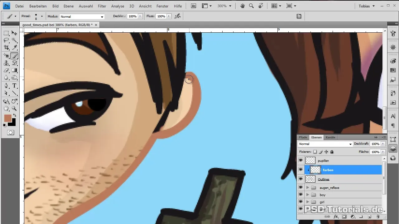 Create professional comic drawings in Photoshop