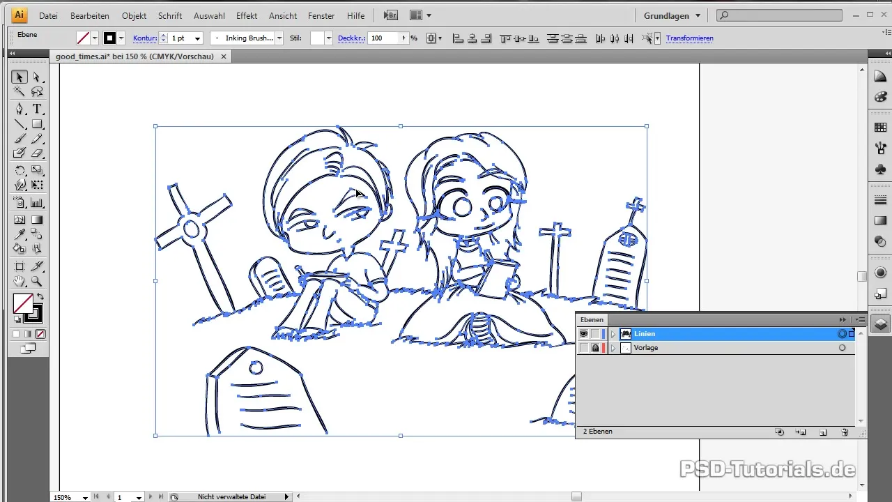 Create professional comic drawings in Photoshop