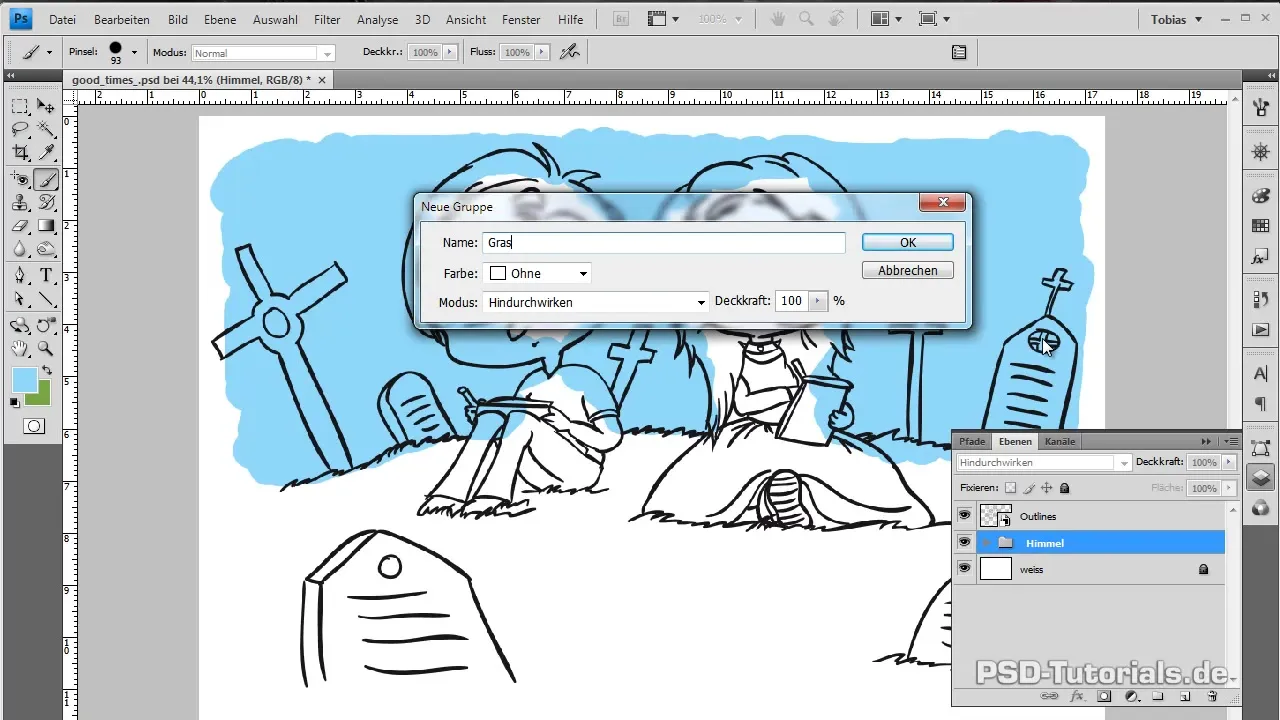 Create professional comic drawings in Photoshop