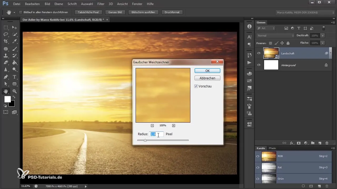 Photoshop-Composing: Crear fondo y lienzo
