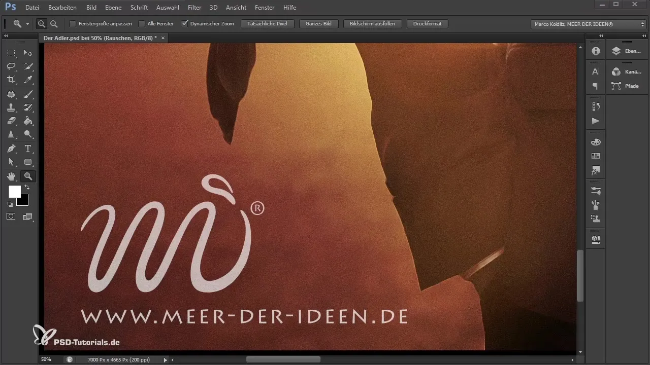 Photoshop-Composing: crear fondo y lienzo