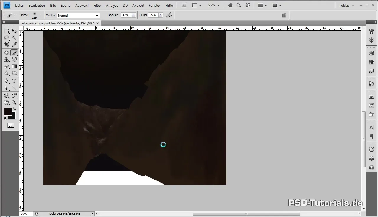 Técnicas de pintura digital para diseñar montañas