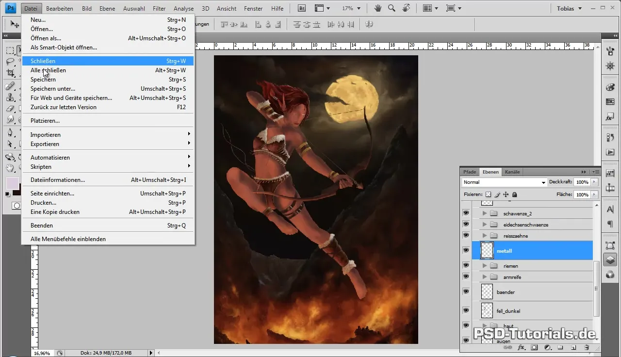 Digital painting tutorial - professionally design leather straps