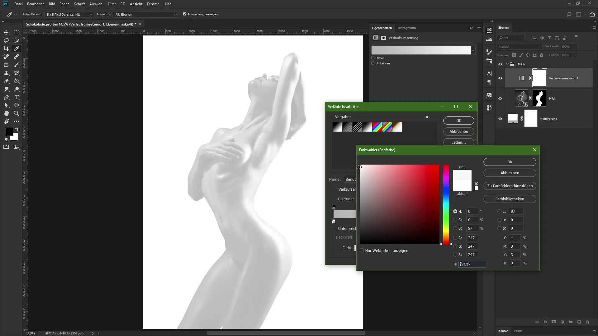 Aspetto lattiginoso per il tuo compositing in Photoshop