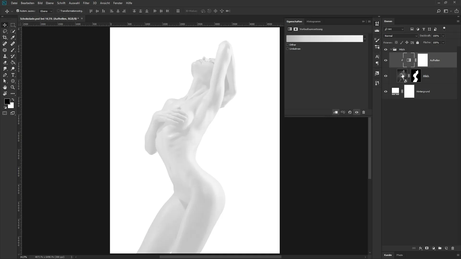 Aspetto lattiginoso per il tuo Composing in Photoshop