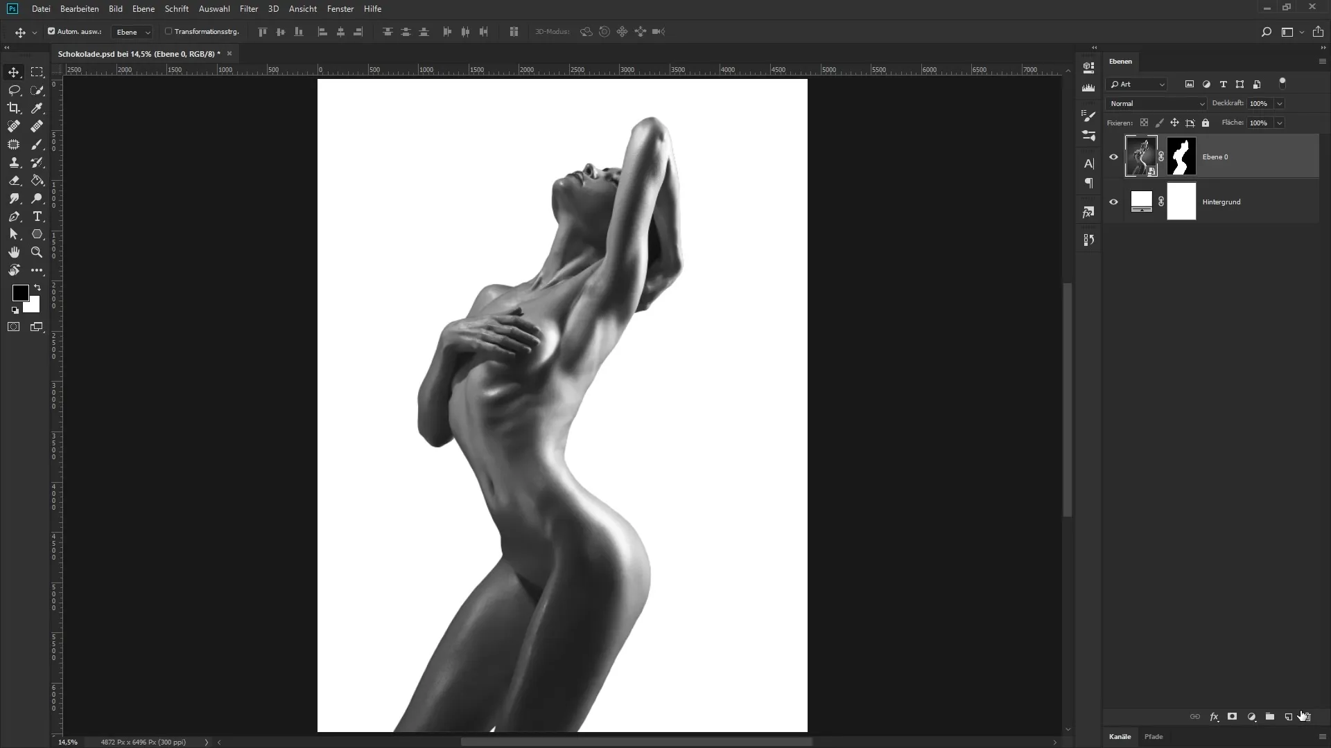 Aspetto lattiginoso per il tuo compositing in Photoshop