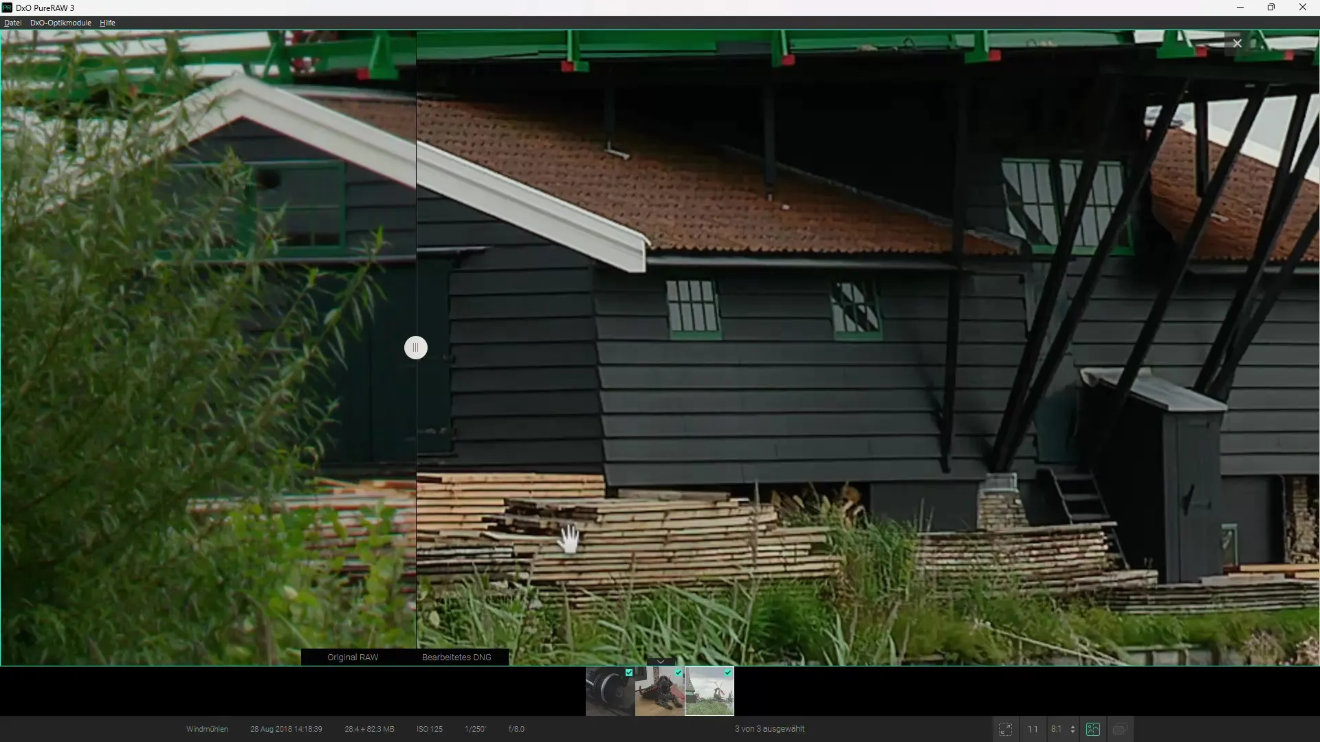 Reducir eficazmente el ruido en las fotos - Guía paso a paso para DxO Pure RAW 3