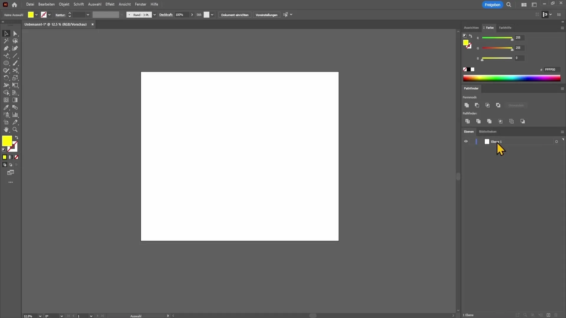 Trabajo eficiente con capas en Adobe Illustrator