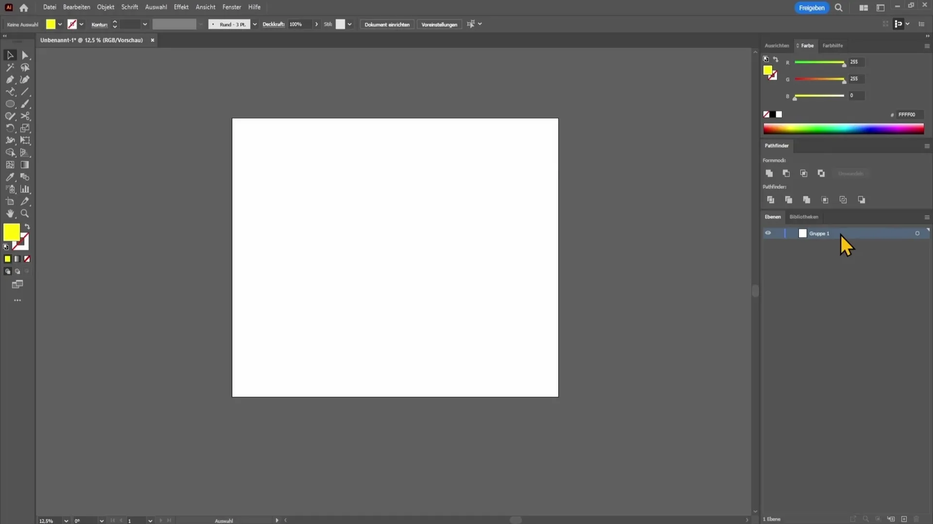 Trabajo eficiente con capas en Adobe Illustrator