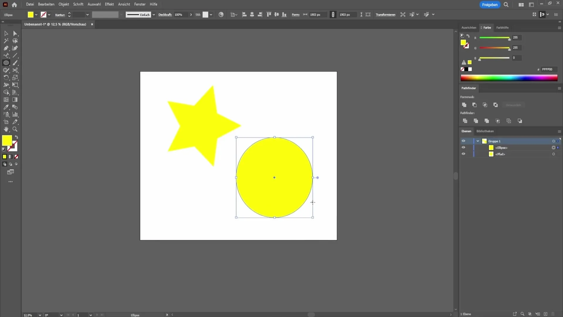 Trabajo eficiente con capas en Adobe Illustrator