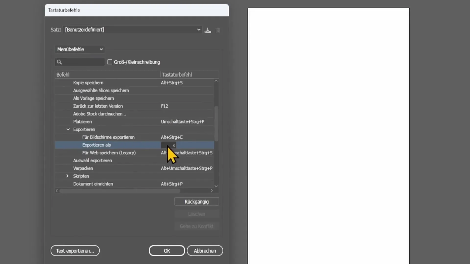 Lucrul eficient în Adobe Illustrator - personalizarea comenziilor rapide