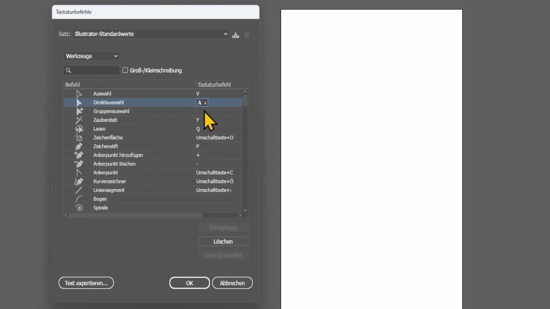 Lucrul eficient în Adobe Illustrator - Personalizarea comenzilor rapide