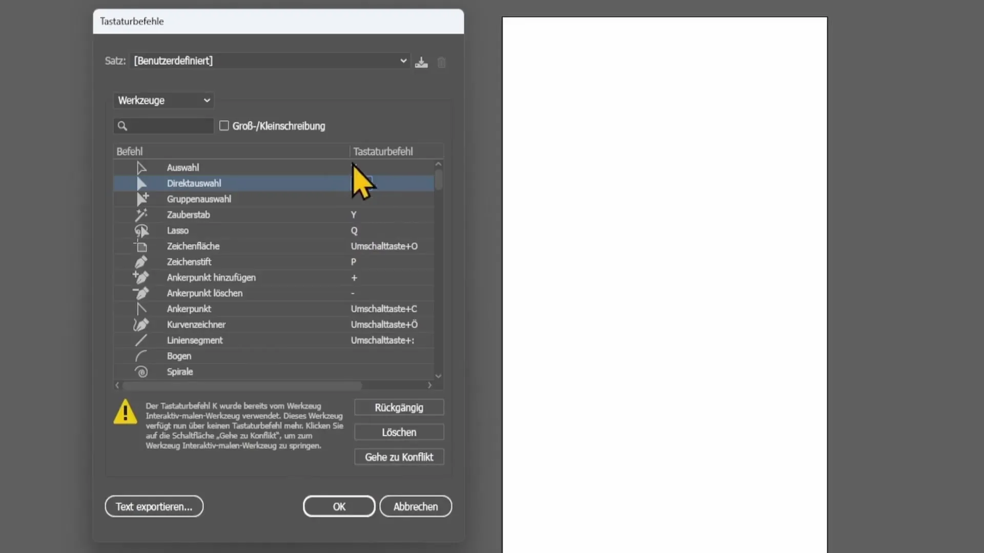 Lucrul eficient în Adobe Illustrator - personalizarea comenzilor rapide
