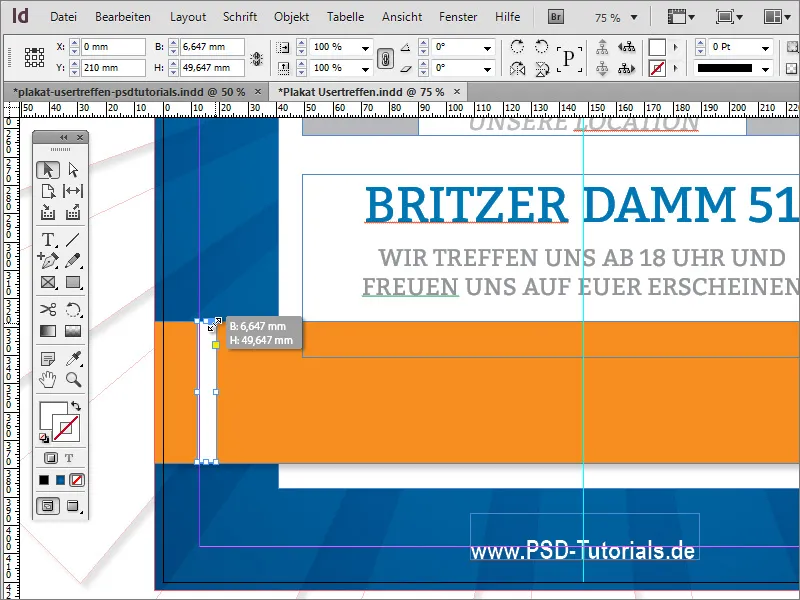 Membuat desain poster di Adobe InDesign - Bagian 3: Menyisipkan teks