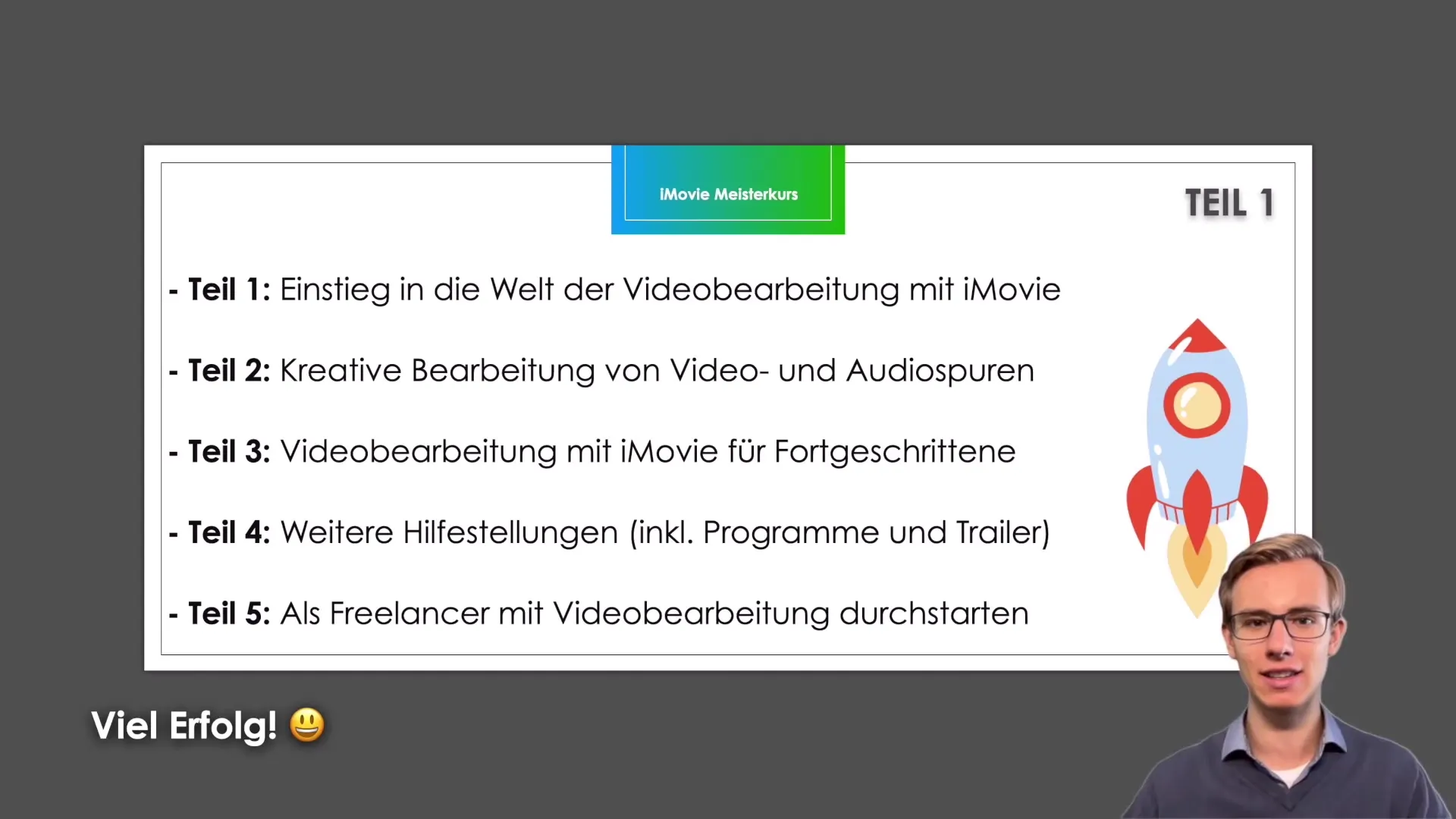 iMovie Master Course: Effective Guide to Creative Video Editing