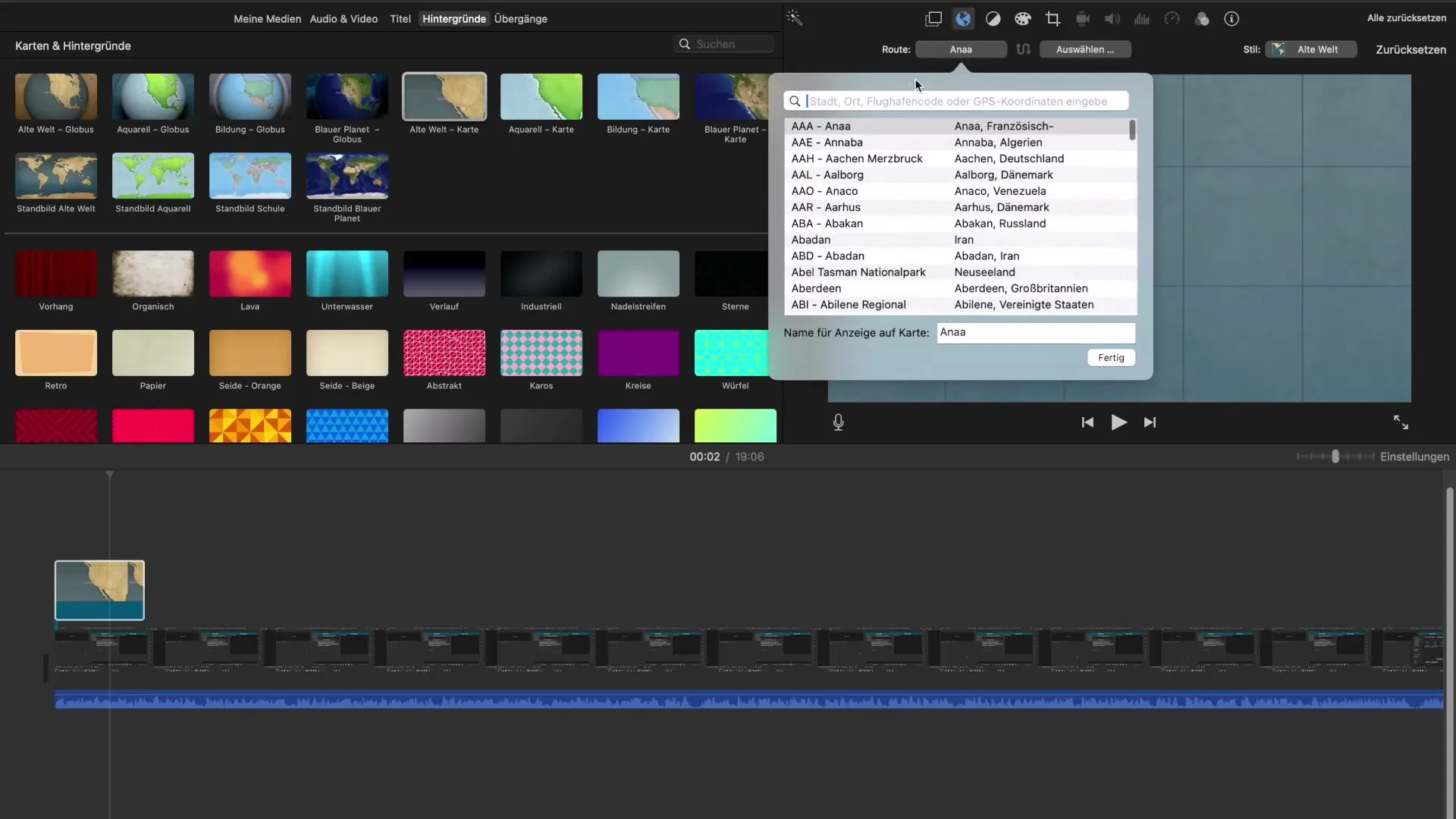 Utilizarea eficientă a fundalurilor pentru iMovie – pas cu pas