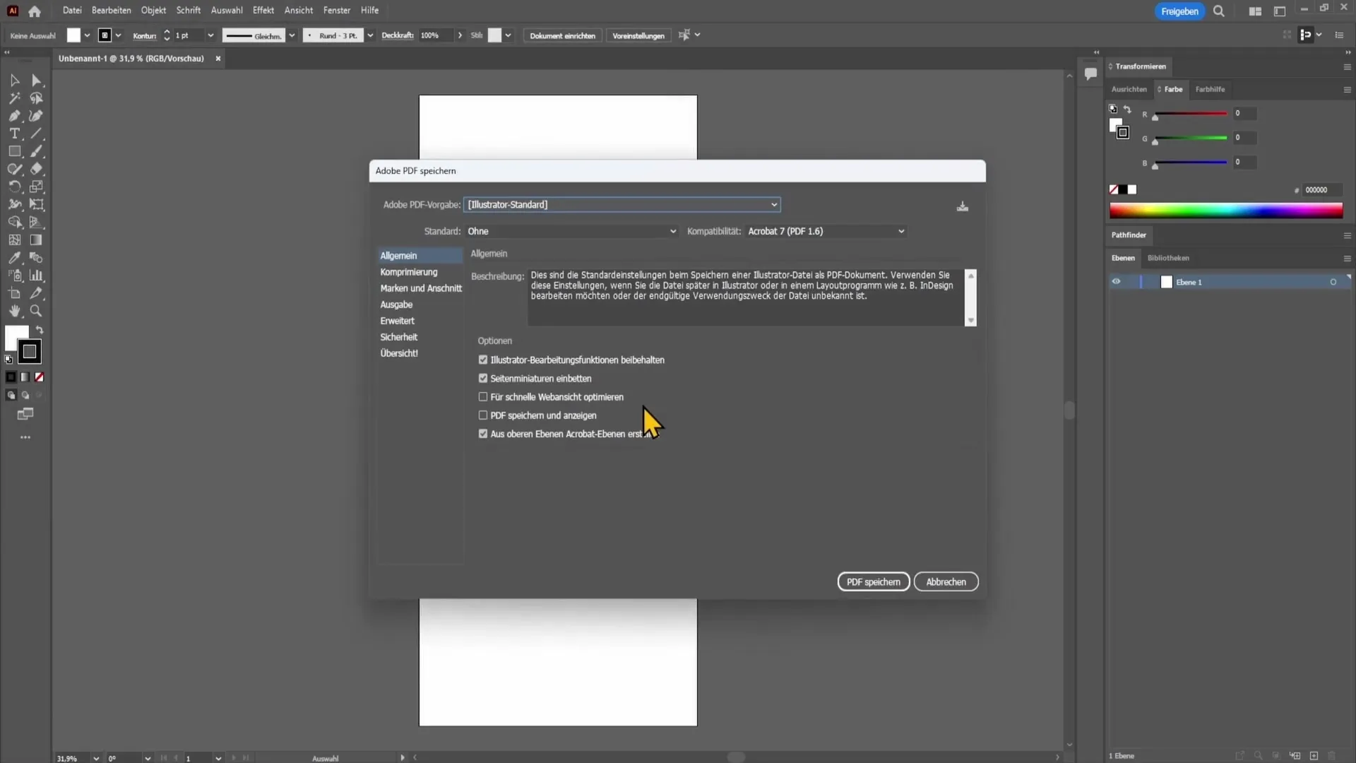 Exportar PDF en Adobe Illustrator: Una guía paso a paso