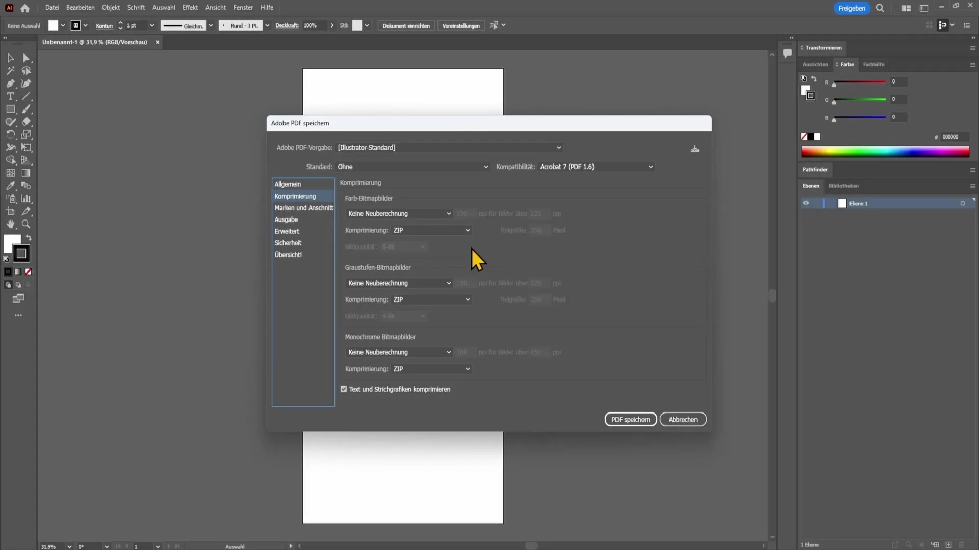 Exportar un PDF en Adobe Illustrator: Una guía paso a paso
