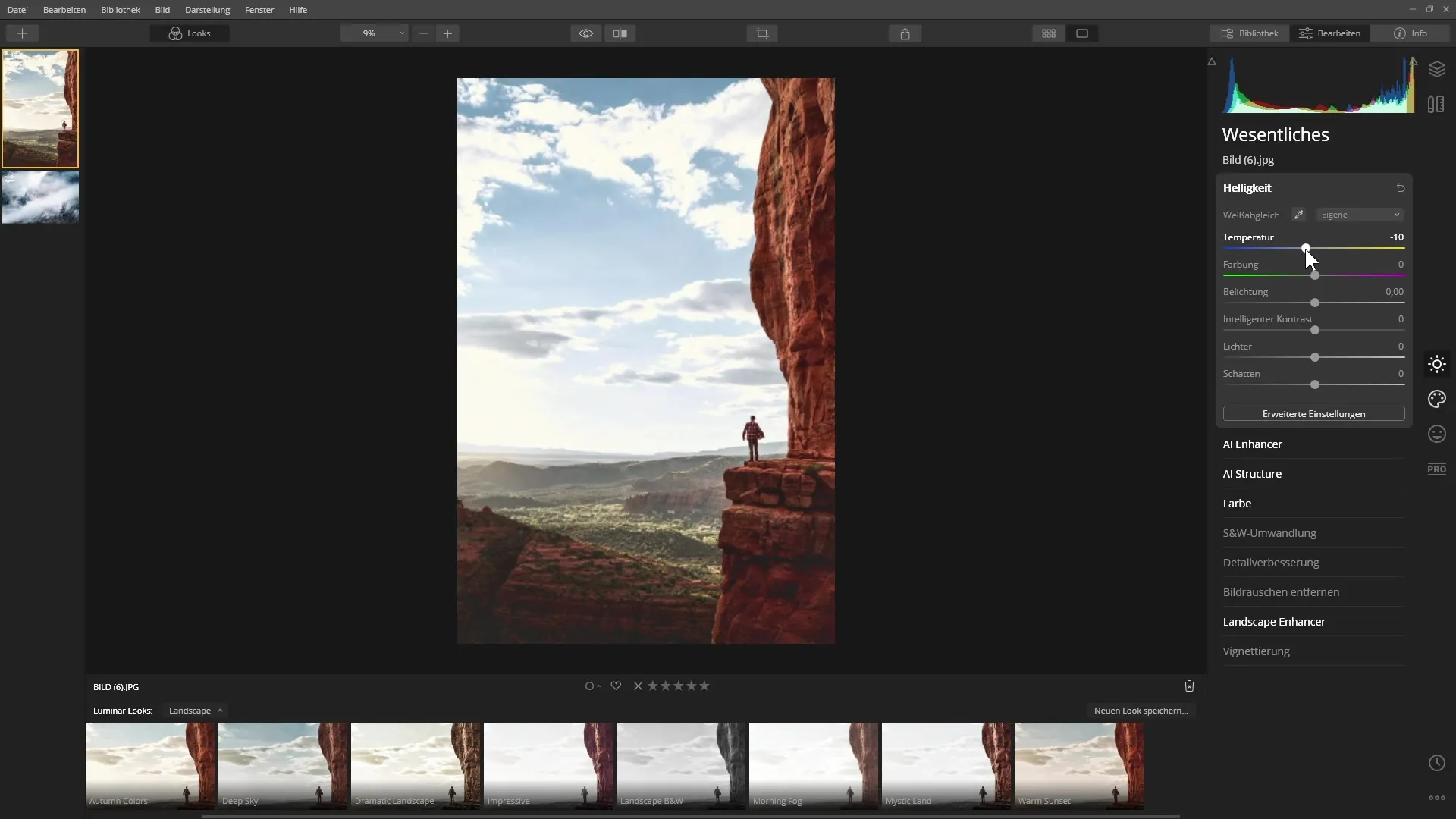 Luminar 4 Einzelbildbearbeitung leicht gemacht
