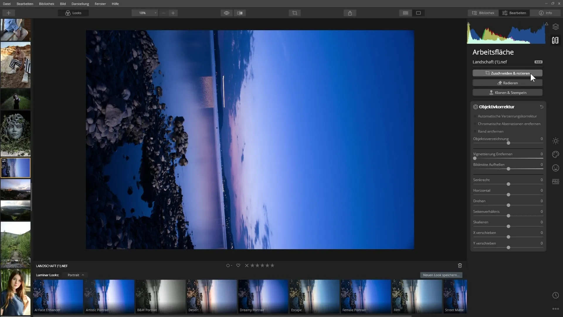 Luminar 4 Werkzeuge zur effektiven Bildbearbeitung