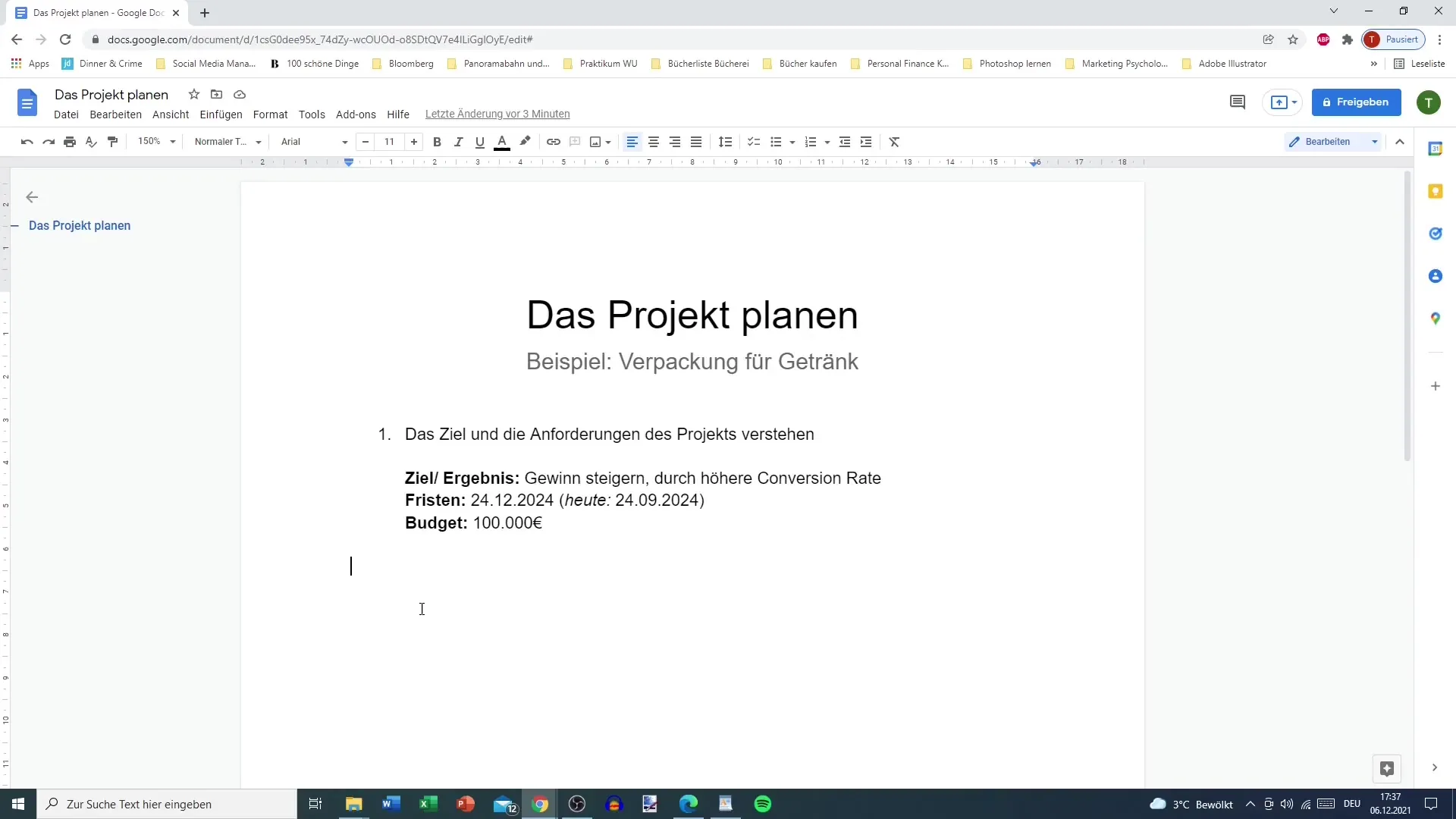 Mendefinisikan tugas proyek secara efektif