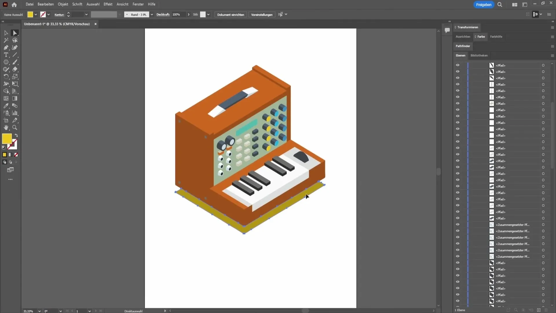 Crear un archivo vectorial en Adobe Illustrator - Instrucciones paso a paso