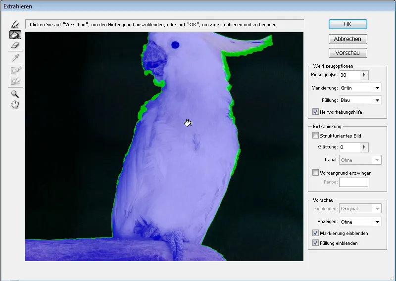 Haare optimal freistellen mit Extrahieren - für Locken, Fell und Federn perfekt Haare optimal freistellen mit Extrahieren - für Locken, Fell und Federn perfekt