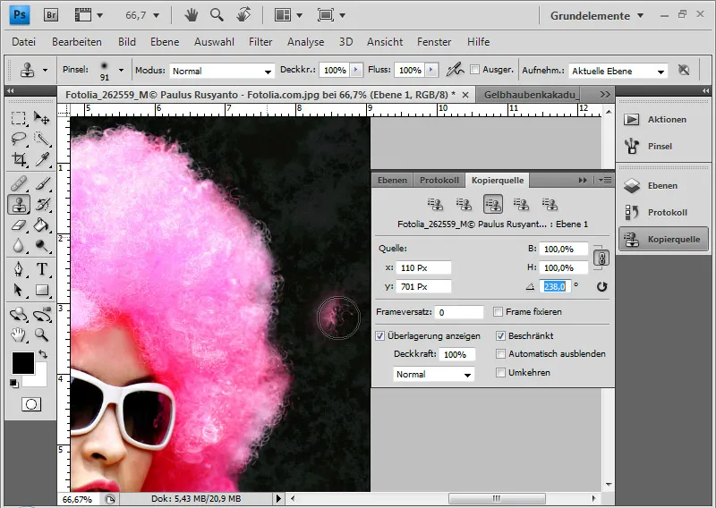 Haare optimal freistellen mit Extrahieren - für Locken, Fell und Federn perfekt Haare optimal freistellen mit Extrahieren - für Locken, Fell und Federn perfekt