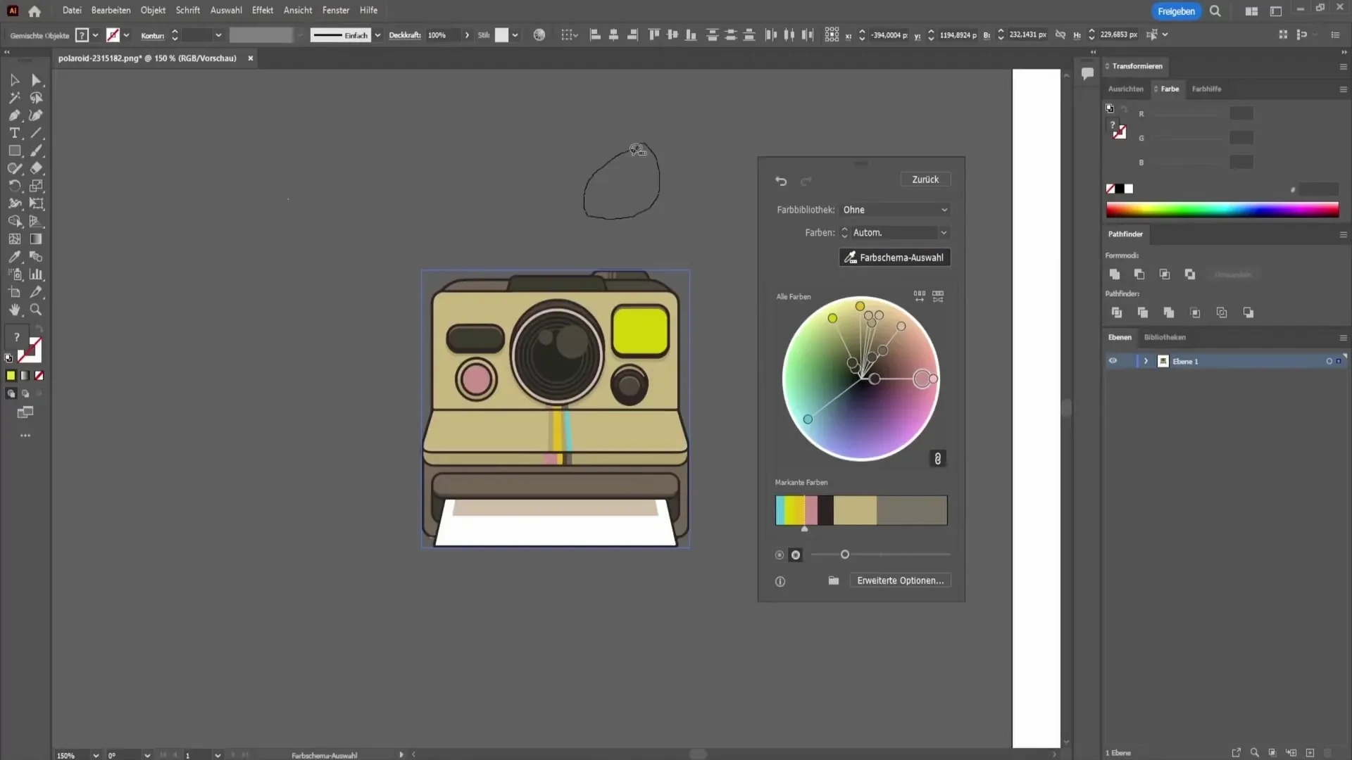 Mengubah warna di Adobe Illustrator - Panduan langkah demi langkah Mengubah warna di Adobe Illustrator - Panduan langkah demi langkah