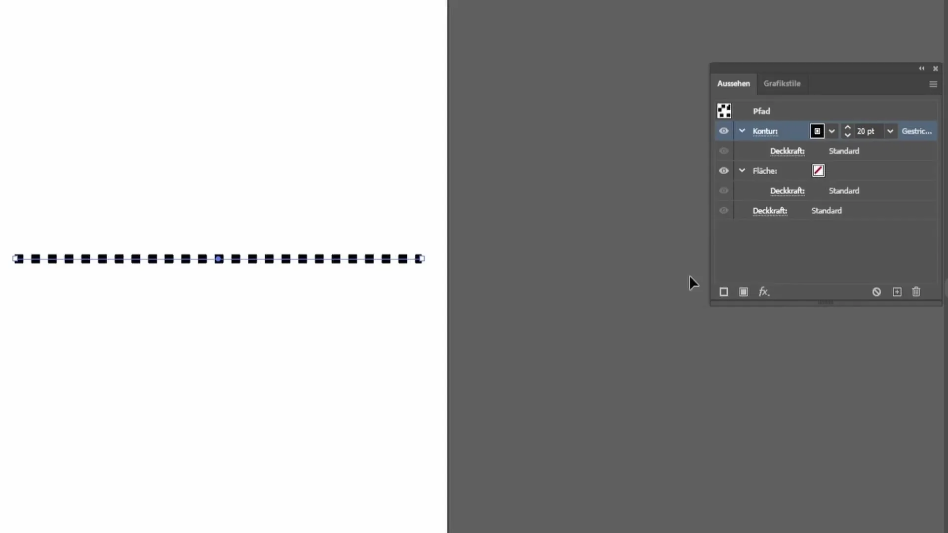 Pārtraukto un punktoto līniju izveide programmā Adobe Illustrator Pārtraukto un punktoto līniju izveide programmā Adobe Illustrator