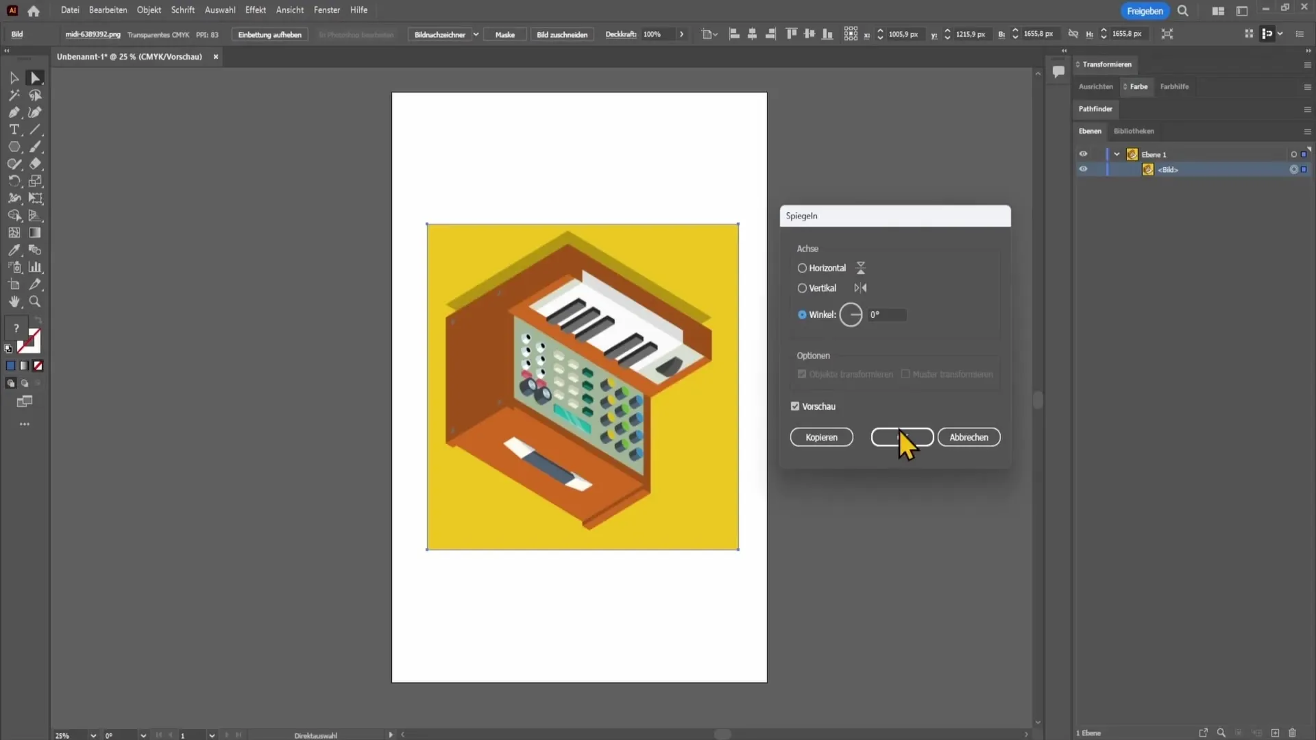 Petunjuk untuk memantulkan objek dalam Adobe Illustrator – Secara horizontal dan vertikal Panduan untuk memantulkan objek di Adobe Illustrator - Horizontal dan Vertikal