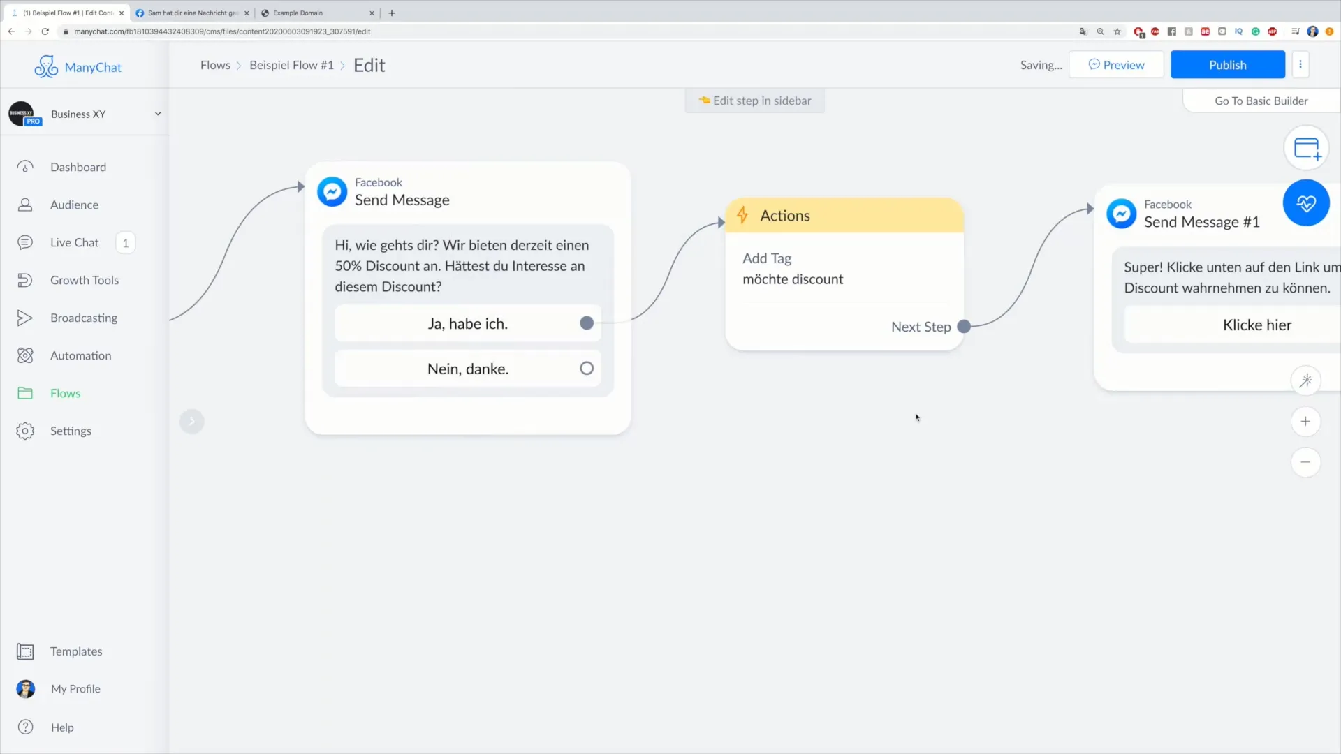 Tag automated nel Flow per una migliore acquisizione clienti
