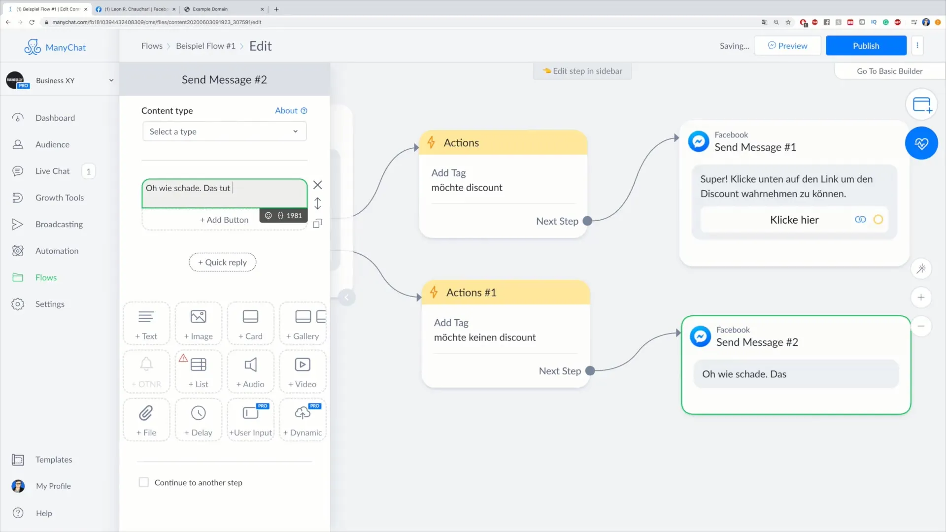 Tag automatizzati nel Flow per una migliore acquisizione clienti