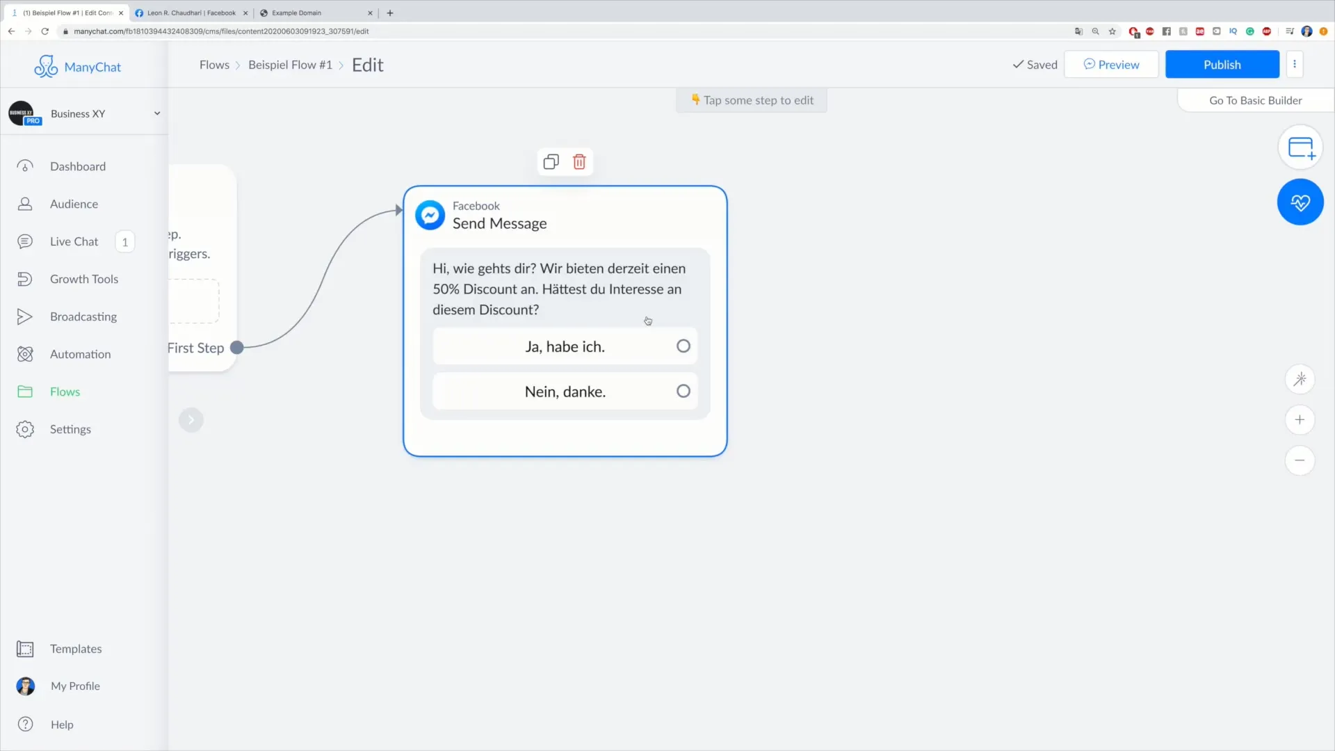 Tag automatizzati nel Flow per una migliore acquisizione clienti